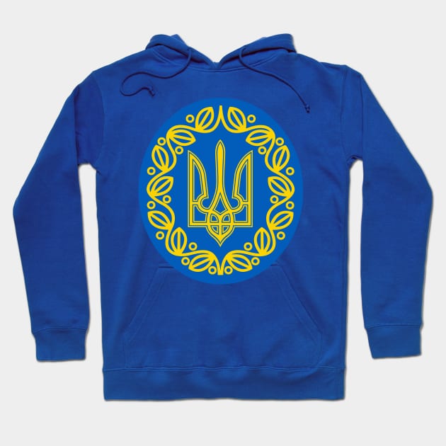 Ukraine Coat of Arms Hoodie by Scar